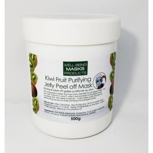 WellBeing Masque de Soins en poudre ''Gelée Purifiante au Kiwi'' (500gr)