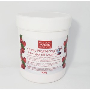 WellBeing Masque de Soins en poudre ''Gelée Éclaircissante à la Cerise'' (500gr)