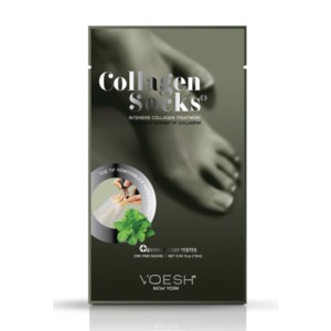 Voesh Chaussette de Collagène ''Menthe'' (1 paire)