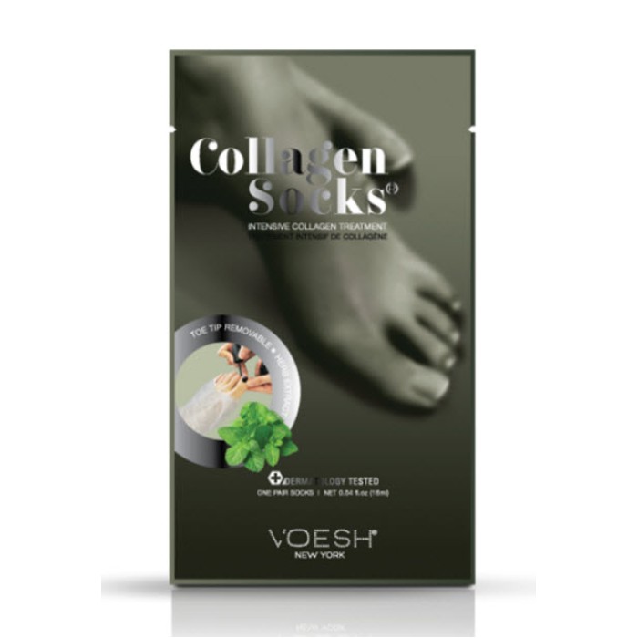 Voesh Chaussette de Collagène ''Menthe'' (1 paire)