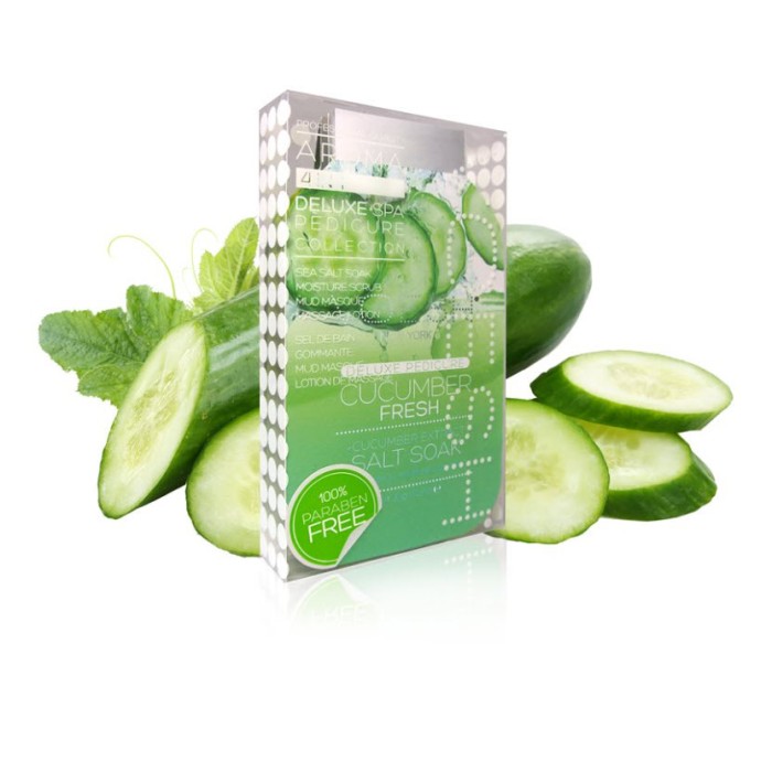 Voesh Pedicure en boite (4 etapes) Fraicheur de Concombre