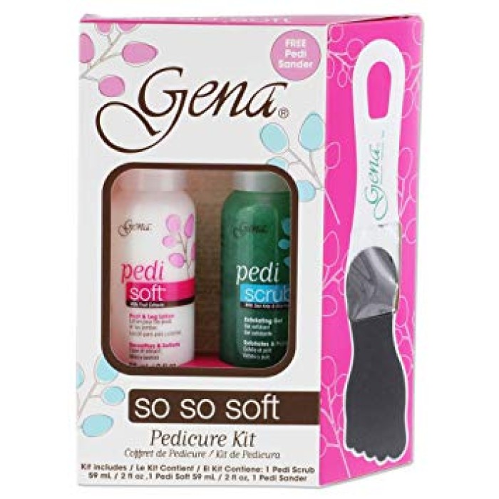 Kit Gommage Pédicure Gena So So Soft