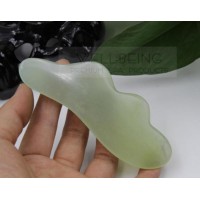 Pierre de jade de massage Gua Sha (longue aile) - grattage