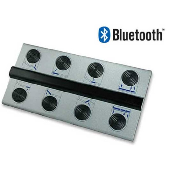 Pédale électrique 3 moteurs, avec mémoire et bluetooth - AC-SIL-416851