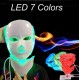 Masque de LED Thérapie pour visage et cou avec micro-courant