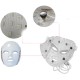 Masque de LED Thérapie pour visage et cou avec micro-courant