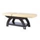 Table de soins et massage Soma Maldive 2 sections ''en bois''