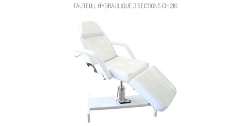 Fauteuil de soins hydraulique de base - 3 sections (to be translated)