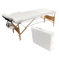  Table de massage portative Blanche