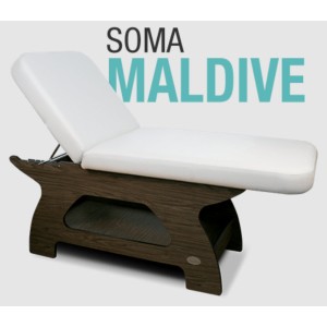 Table de soins et massage Soma Maldive 2 sections ''en bois''