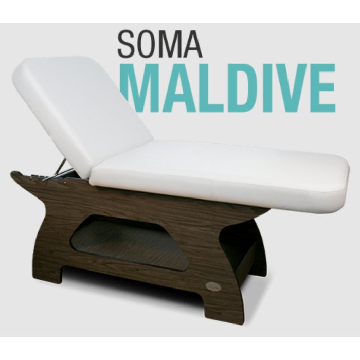 Table de soins et massage Soma Maldive 2 sections ''en bois''