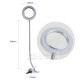 Lampe/Loupe flexible de table à LED (avec pince)