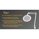  Lampe Loupe Daylight Oméga 7 à LED