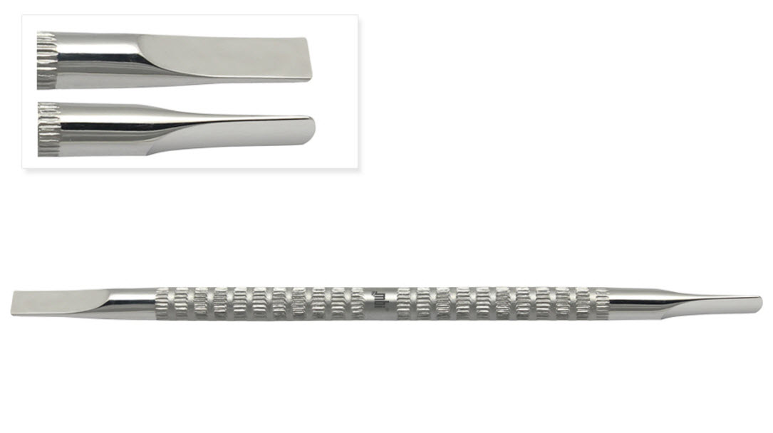 Pousse cuticule à double côtés plats | Instruments Professionnels ...